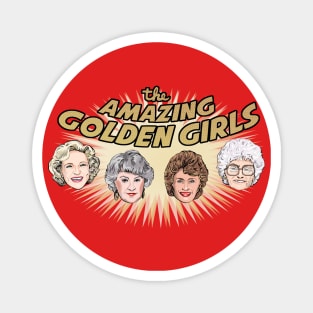 The Amazing Golden Grrls Magnet